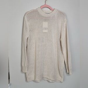 Zara knit Women's Cream Sweater‎